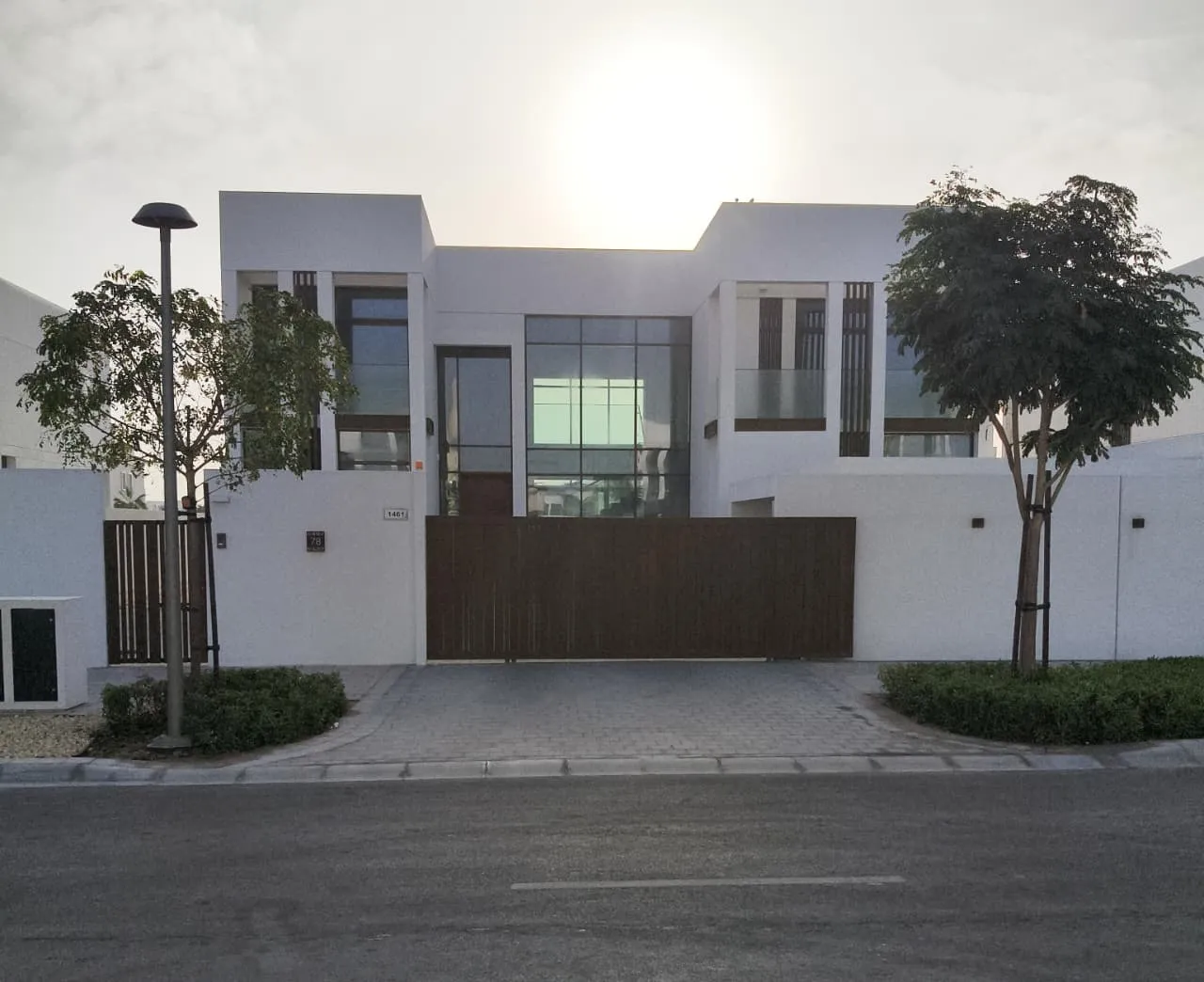 Townhouse in Emaar South Dubai where poor air conditioning performance was traced to a disconnected duct during HVAC inspection